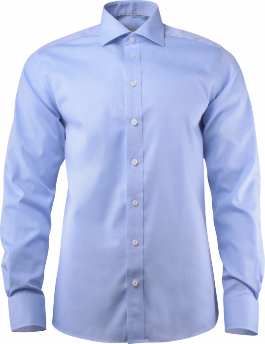 Harvest and Frost - Klassisk Twill Skjorte Regulær Fit - Sky Blue