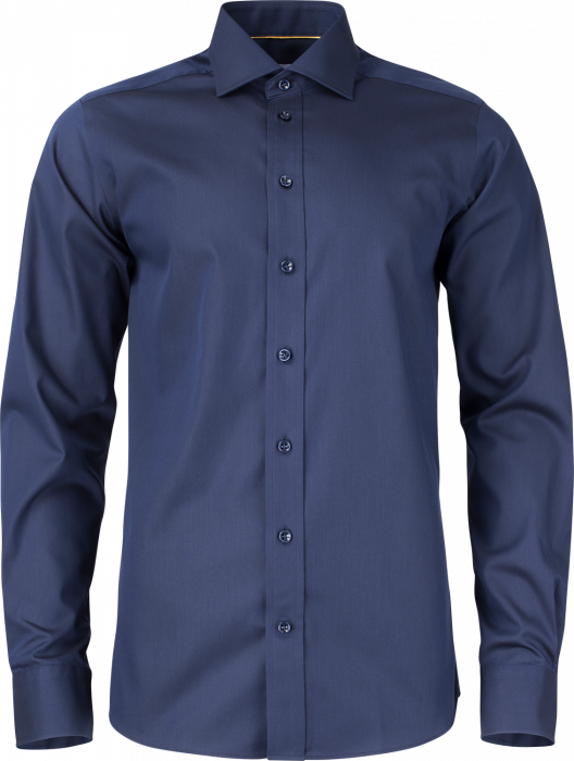 Harvest and Frost - Klassisk Twill Skjorte Regulær Fit - Navy