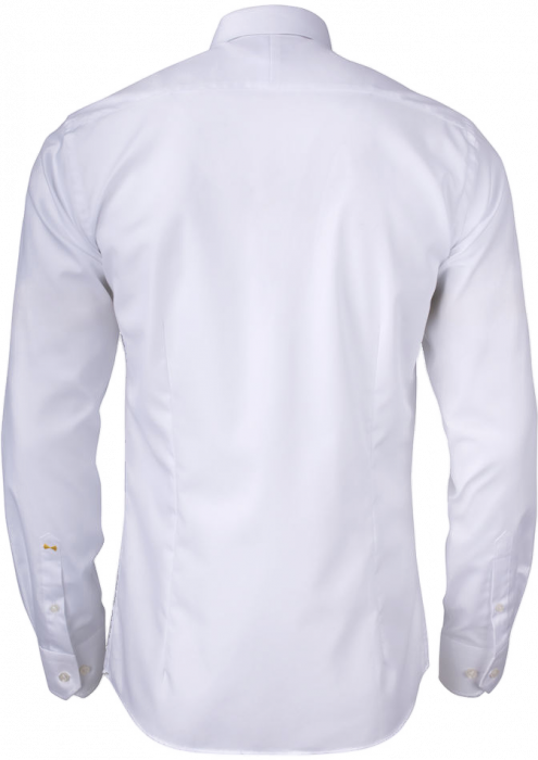 Harvest and Frost - Klassisk Twill Skjorte Slim Fit - Hvid