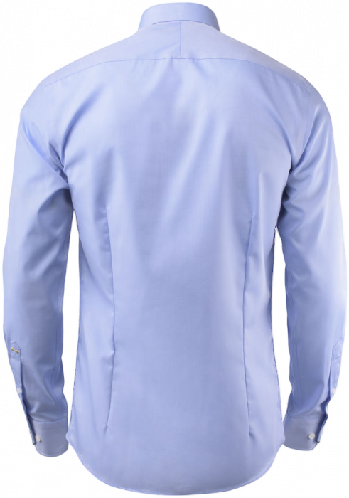 Harvest and Frost - Klassisk Twill Skjorte Slim Fit - Sky Blue