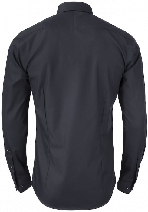 Harvest and Frost - Klassisk Twill Skjorte Slim Fit - Sort