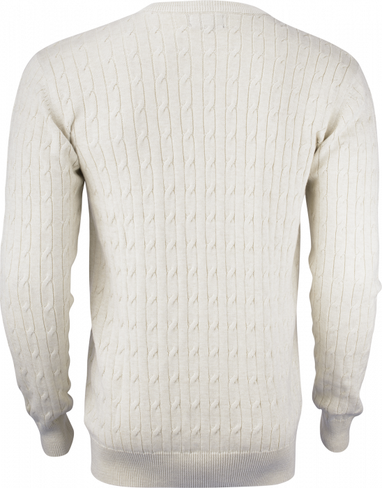 Cutter & Buck - Blakely Strikket Sweater - Sand Melange