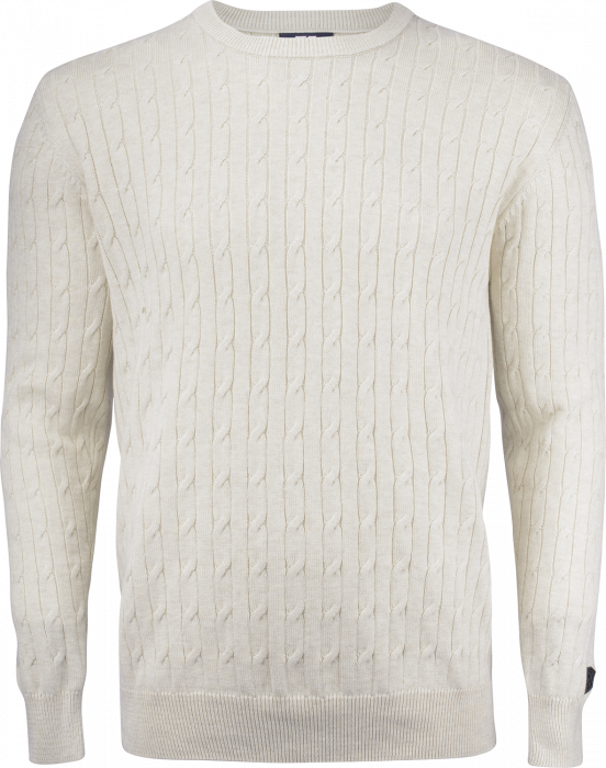 Cutter & Buck - Blakely Strikket Sweater - Sand melange