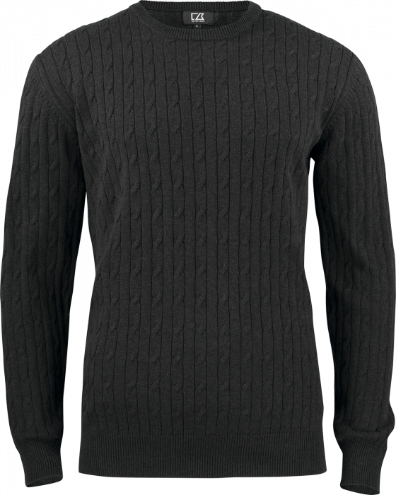 Cutter & Buck - Blakely Strikket Sweater - Sort