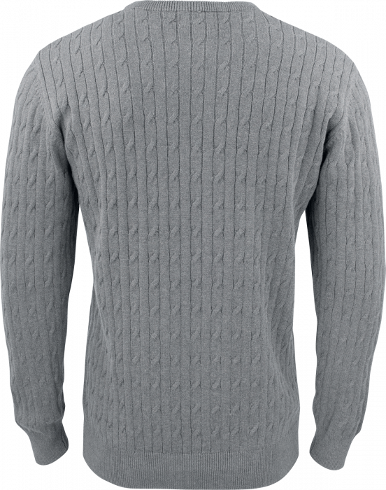 Cutter & Buck - Blakely Strikket Sweater - Grey Melange