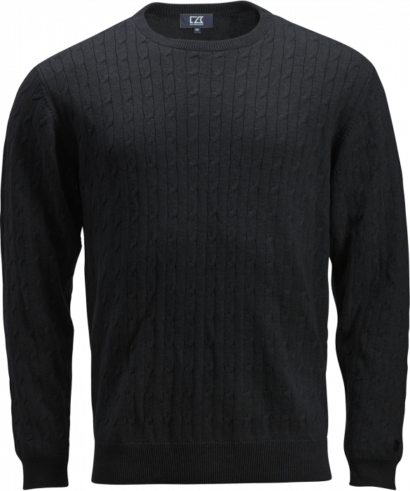 Cutter & Buck - Blakely Strikket Sweater - Sort