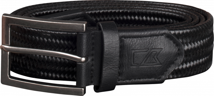 Cutter & Buck - Flettet Stretch Belte - Sort