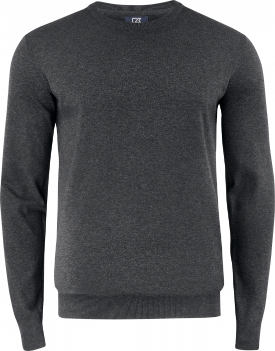 Cutter & Buck - Oakville Pullover Trøje - Anthracite Melange