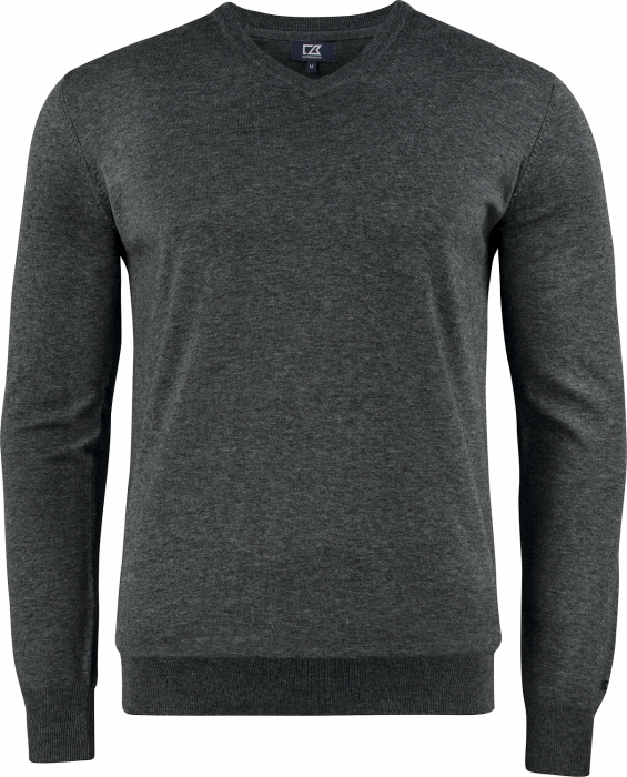 Cutter & Buck - Oakville V-Neck Pullover - Anthracite Melange