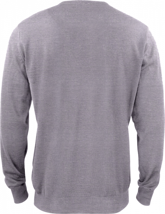 Cutter & Buck - Cashwoll Striktr&oslash;je - Grey Melange