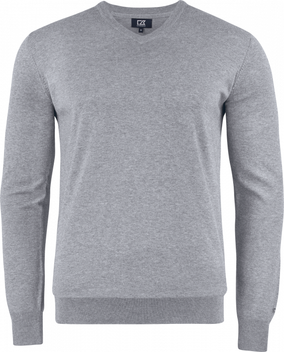 Cutter & Buck - Oakville V-Neck Pullover - Grey melange