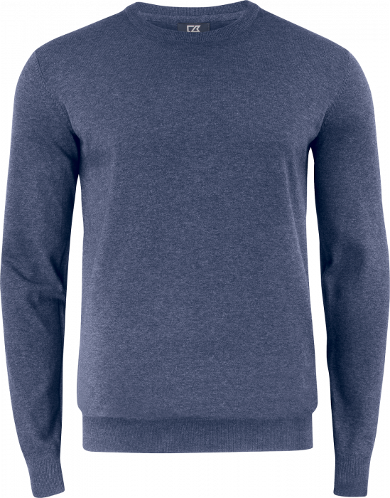 Cutter & Buck - Oakville Pullover Trøje - Navy Melange