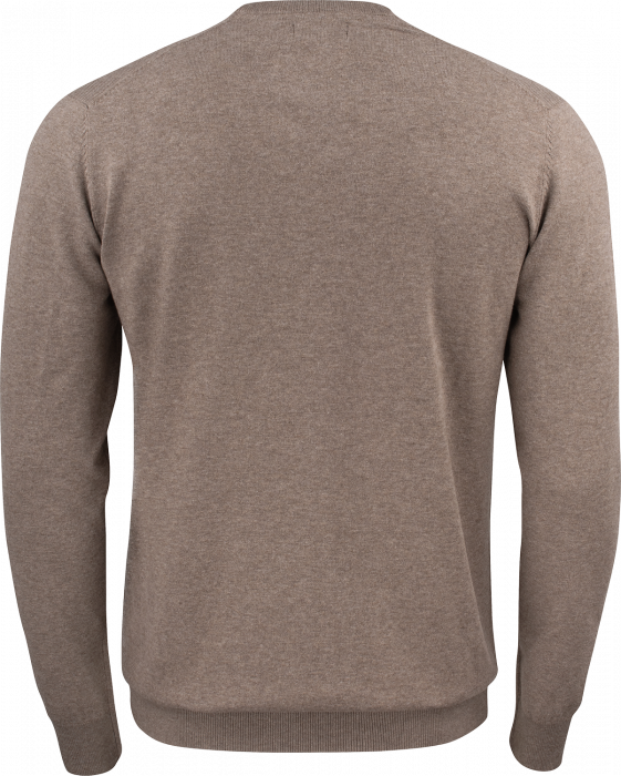 Cutter & Buck - Oakville V-Neck Pullover - Nougat Melange