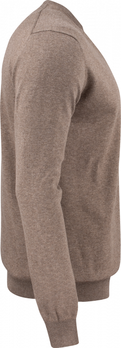 Cutter & Buck - Oakville Pullover Tr&oslash;je - Nougat Melange