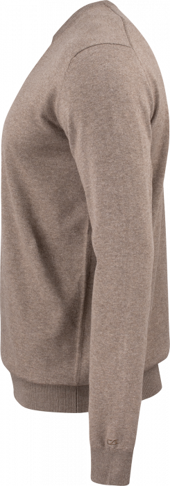 Cutter & Buck - Oakville Pullover Tr&oslash;je - Nougat Melange