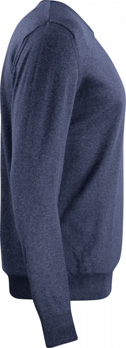 Cutter & Buck - Cashwoll Striktr&oslash;je - Sea Blue Melange