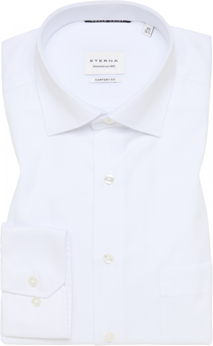 Eterna - Cover Skjorte Comfort Fit - Hvid