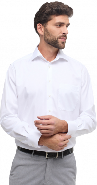 Eterna - Cover Skjorte Comfort Fit - Hvid