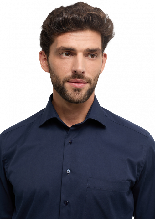 Eterna - Cover Skjorte Comfort Fit - Navy