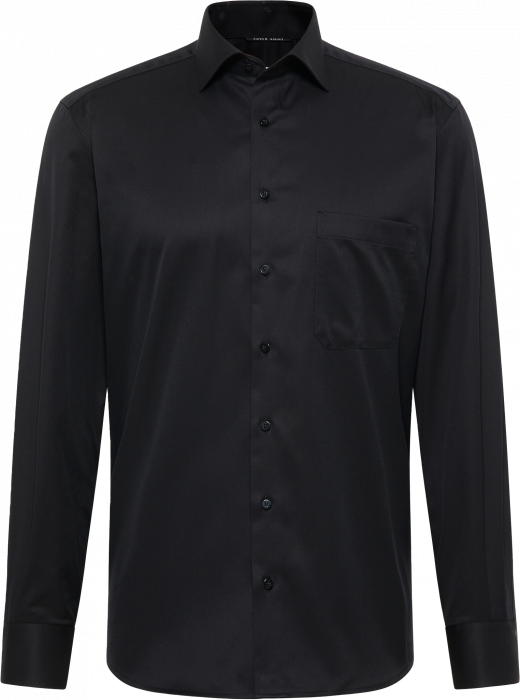 Eterna - Cover Skjorte Comfort Fit - Sort