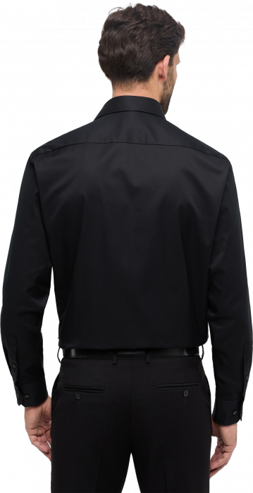 Eterna - Cover Skjorte Comfort Fit - Sort