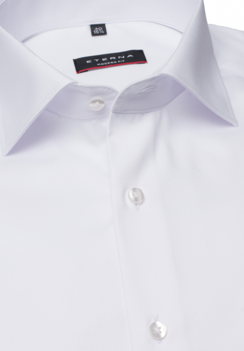 Eterna - Cover Skjorte Modern Fit - Hvid