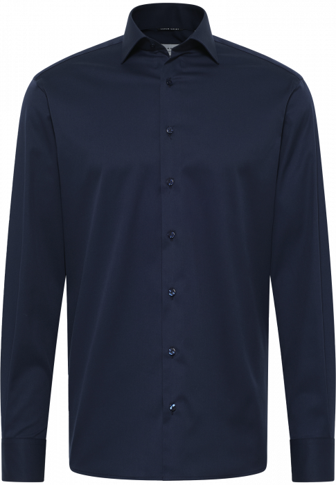 Eterna - Cover Skjorte Modern Fit - Navy