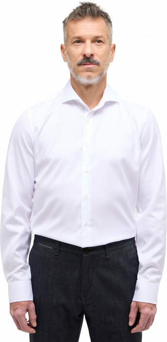 Eterna - Cover Skjorte Slim Fit - Hvid