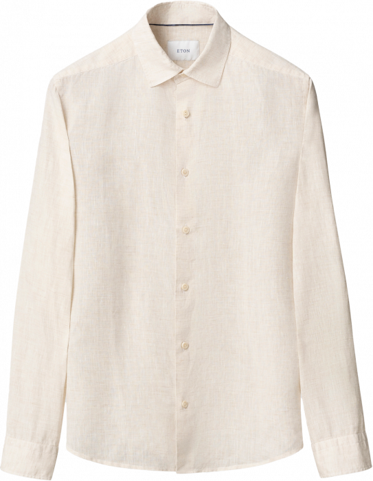Eton - Beige H&oslash;rskjorte - Beige