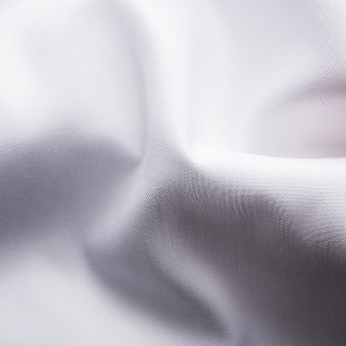 Eton - Hvid Business Skjorte Med Blomsterdetaljer Contem - Hvid