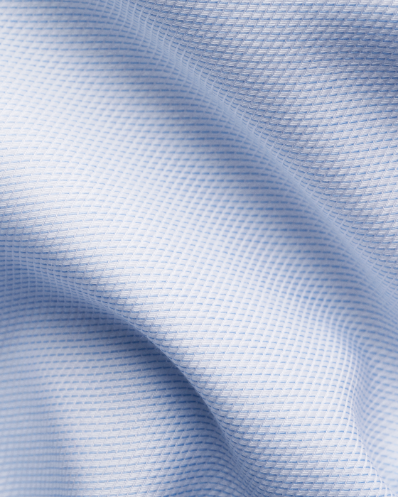 Eton - Lysebl&aring; Semi Solid Herreskjorte Contemporary - Lysebl&aring;