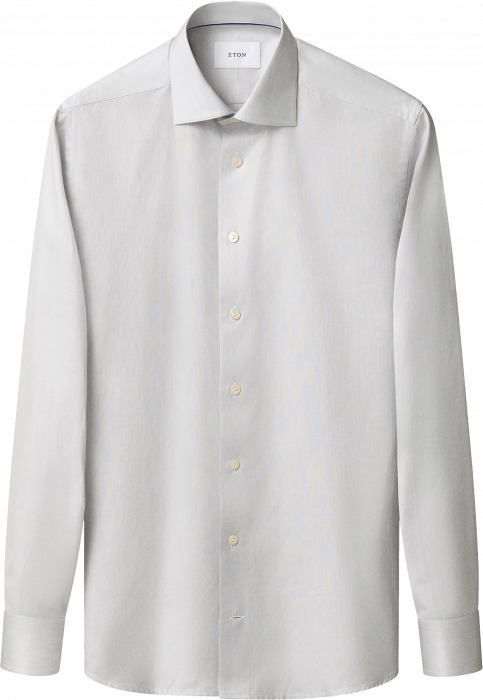 Eton - End On End Business Skjorte Slim Fit - Beige