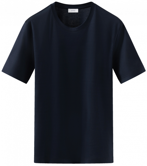Eton - Filo Di Scozia T-Shirt - Navy - Navy