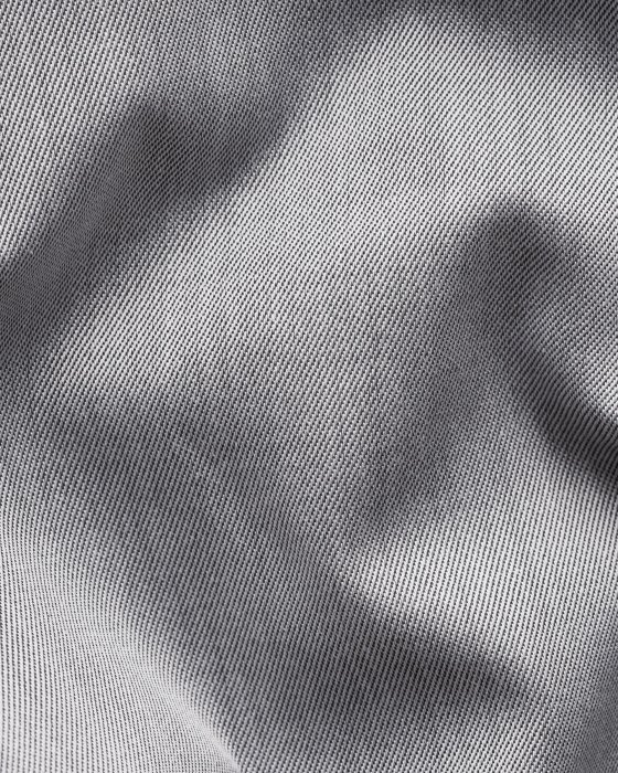 Eton - Gr&aring; Herreskjorte Med Kontrast Knap Slim - Gr&aring;