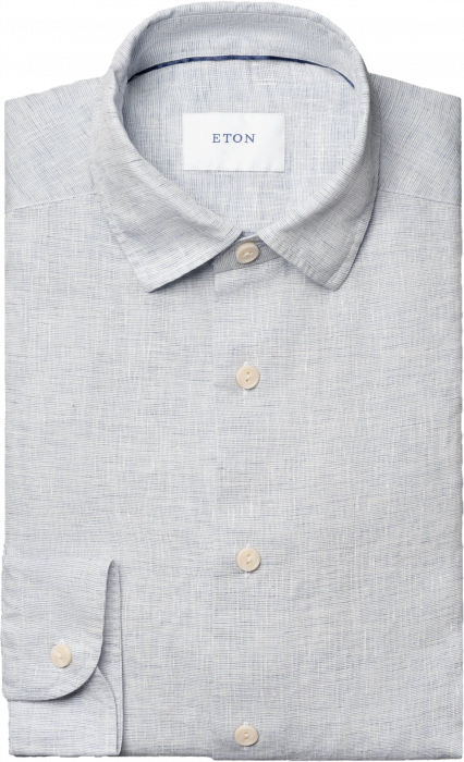 Eton - Lysebl&aring; H&oslash;rskjorte - Lysebl&aring;