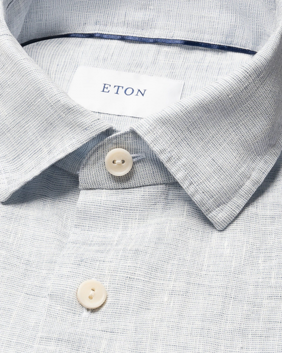 Eton - Lysebl&aring; H&oslash;rskjorte - Lysebl&aring;