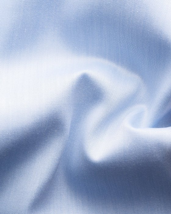 Eton - Lysebl&aring; Business Skjorte Med Blomster Detaljer - Contemporary Fit - Lysebl&aring;