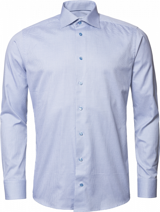 Eton - Royal Dobby Business Skjorte, Slim Fit - Himmelbl&aring;