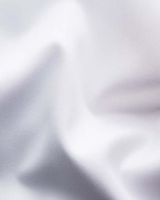 Eton - Hvid Business Skjorte Med M&oslash;nsterdetaljer Slim - Hvid