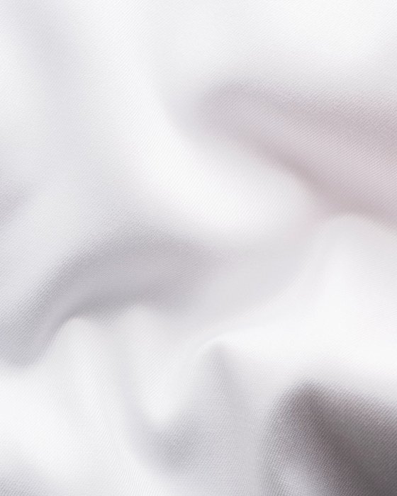 Eton - Hvid Business Skjorte Geometrisk Effekt - Hvid