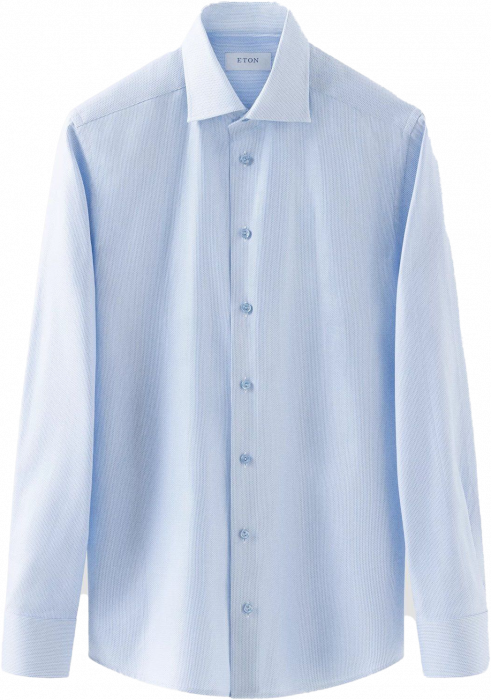 Eton - Lysebl&aring; Business Twill Skjorte Contemporary Fit - Lysebl&aring;