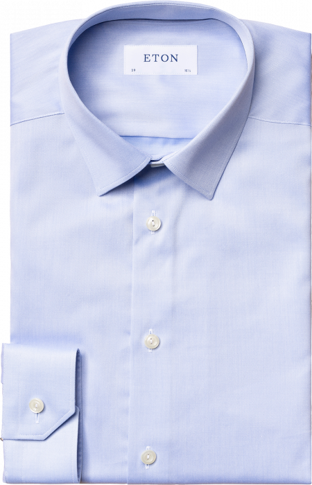 Eton - Lyseblå Business Skjorte, Super Slim Fit - Lyseblå