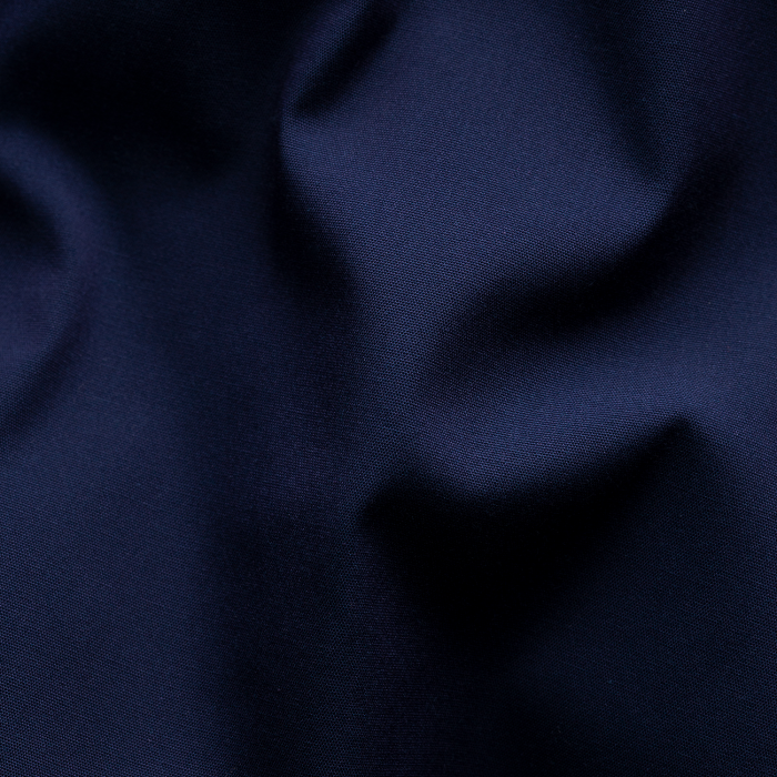 Eton - Navy Poplin Business Skjorte, Extreme Cut Away - Navy