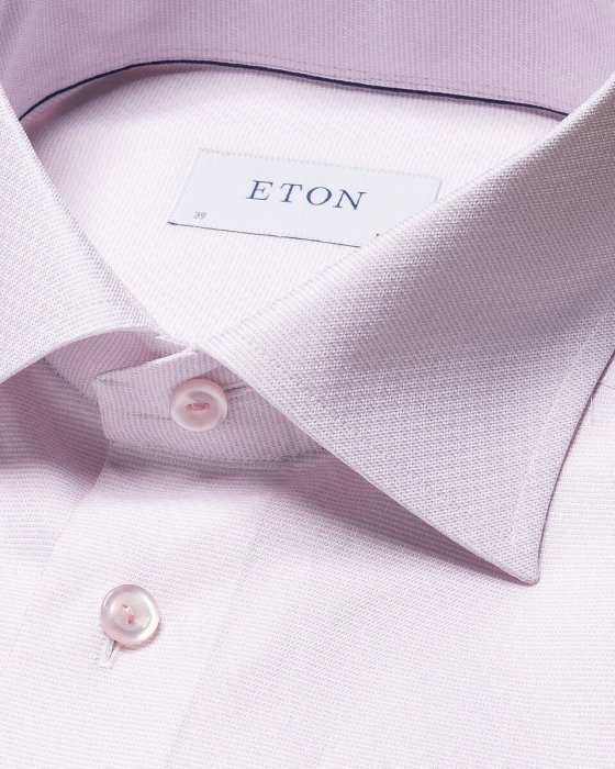 Eton - Lyser&oslash;d Business Dobby Skjorte Slim Fit - Lyser&oslash;d