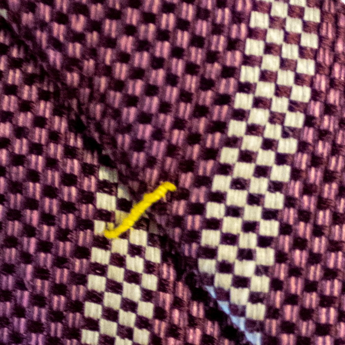 Eton - Woven Striped Tie - Lys lilla & hvid