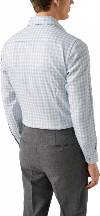 Eton - Ternet Business Skjorte Slim Fit - Bl&aring;