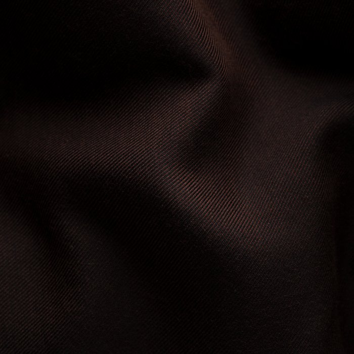 Eton - Brun Flannel Skjorte, Wide Spread, Contemporary - Brun