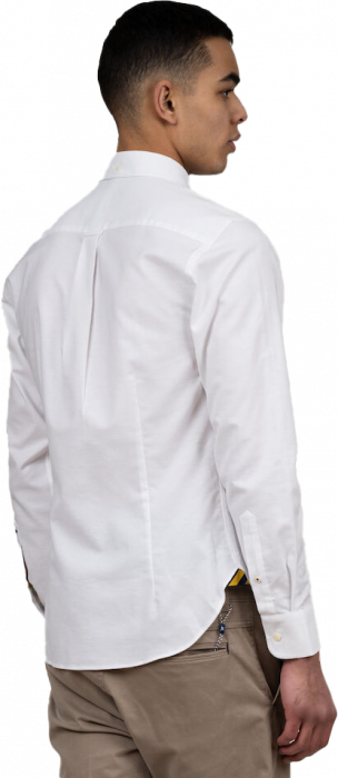Harvest and Frost - Oxford Skjorte Slim Fit - Hvid