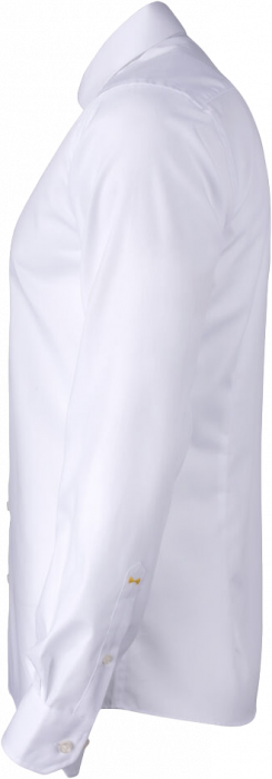 Harvest and Frost - Klassisk Twill Skjorte Slim Fit - Hvid