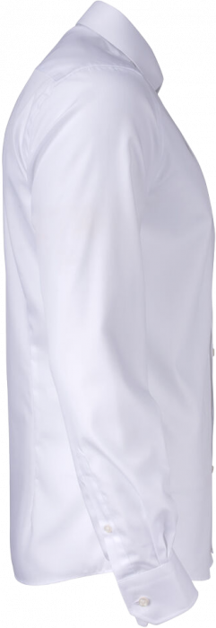 Harvest and Frost - Klassisk Twill Skjorte Slim Fit - Hvid